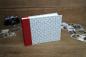 Preview: Mini photo album light pages handmade in the spelling shop